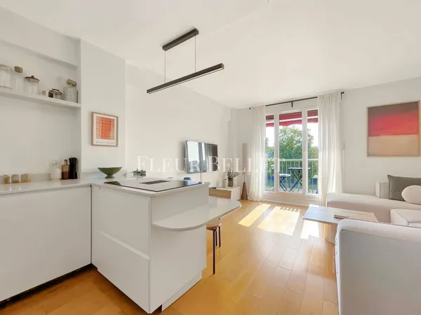 BOULOGNE - QUARTIER RIVES DE SEINE - 3 PIÈCES - VUE DÉGAGÉE - LUMINEUX - RENOVE - BALCON - DPE D 