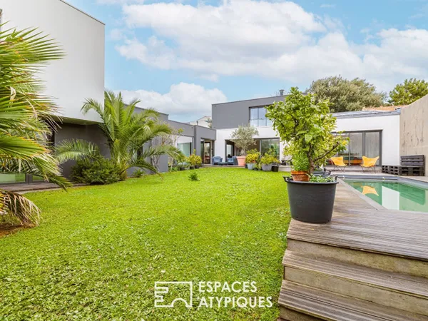 Oasis urbaine pour cette contemporaine Rochelaise 