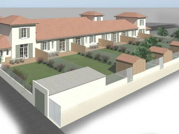 Maison de plain-pied 3 pièces 61 m² 