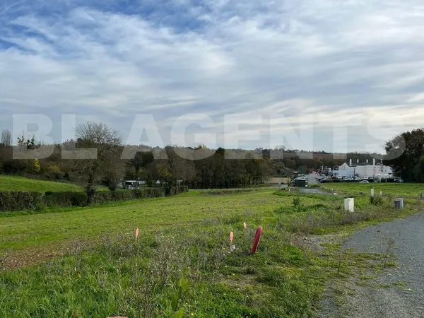 Terrain constructible en lotissement 