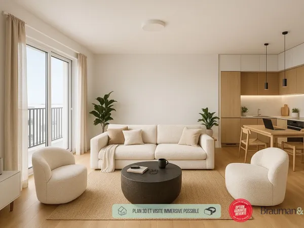 4 PIÈCES de 105m² + EXT(s) de 52m² + PKG(s) 