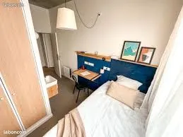 Collocation studio privee meuble 1 personne 
