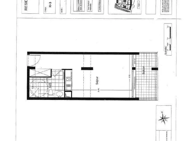 Appartement 1 pièce 32 m² 