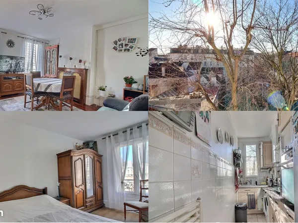 Appartement 3 pièces 46m² 