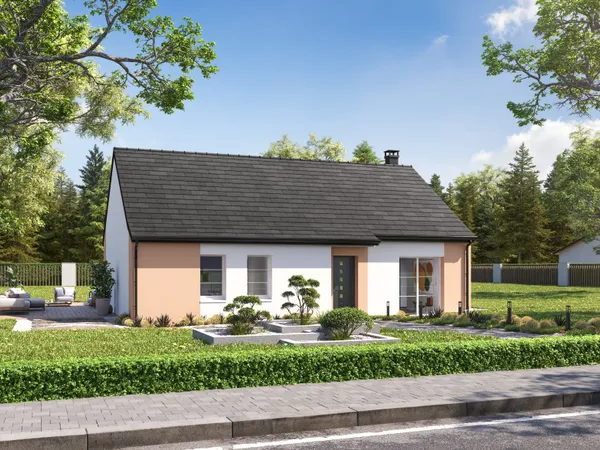 Terrain + maison 89 m² 