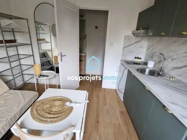 Studio 2 pièces 12 m² 