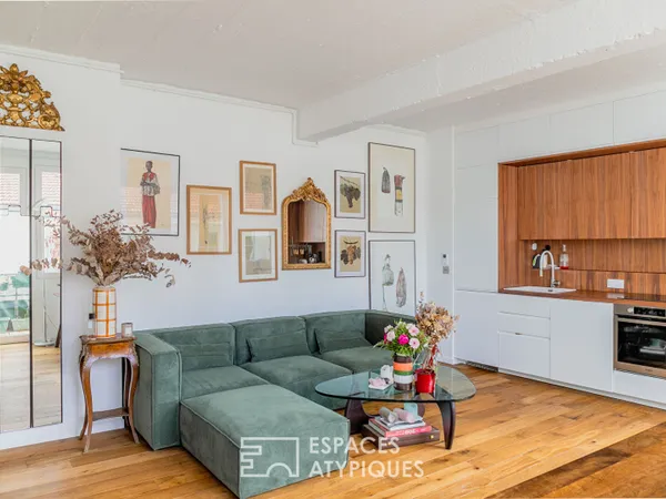 Appartement comptemporain avec terrasse 