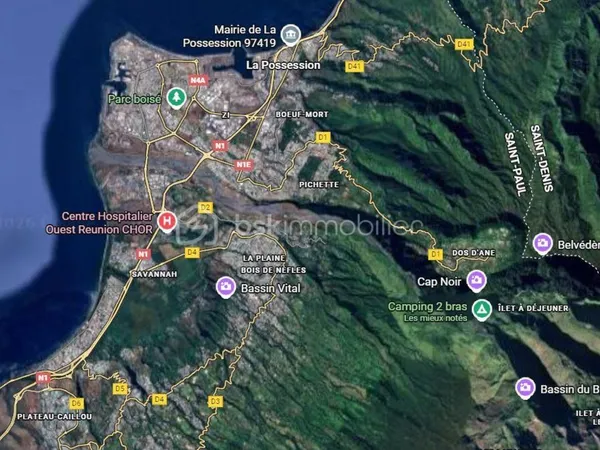 Terrain 460 m² 