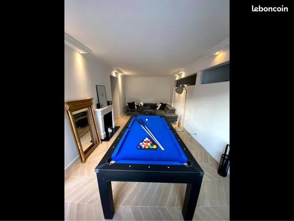 Colocation 125m2, home-cinéma, billard, SDB privatives 