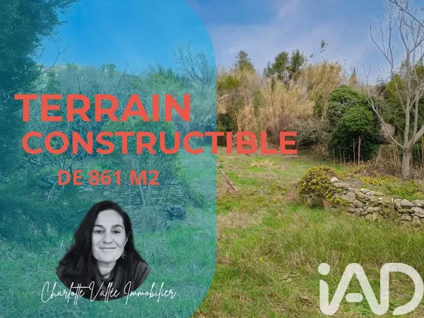 Terrain 861 m² Azille 