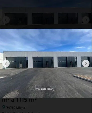 Immobilier professionnel Location Mions  223m² 1800€