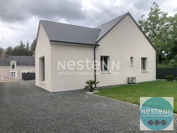 CELLETTES - Pavillon plain-pied moderne sur 463 m² ? Confort, luminosité et matériaux haut de 
