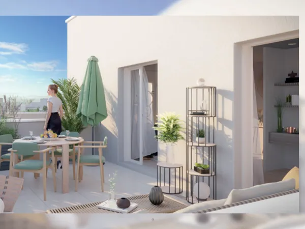 Appartement 3 pièces 58 m² 