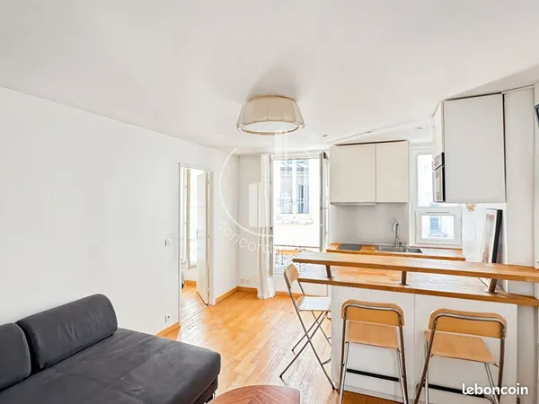Appartement 2 pièces 27 m² 