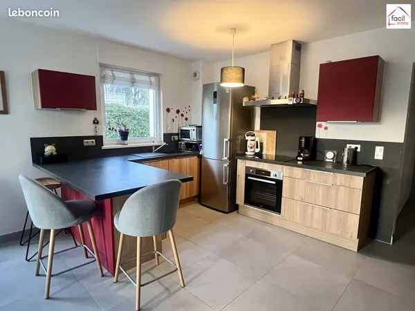 Appartement 3 pièces 69 m² 
