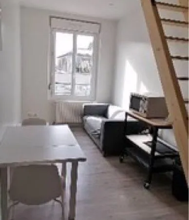 LOUE DUPLEX MEUBLE -REIMS -20m² 