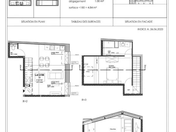 Appartement 2 pièces 50 m² 