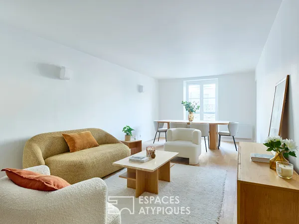 Appartement rénové proche de l'Hôtel de ville 