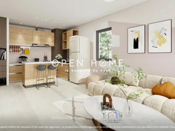 Appartement neuf 2 pièces 42 m² Strasbourg Neudorf 