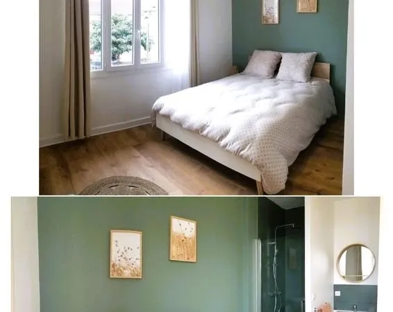 Chambre 15m² avec SDB privative - Colocation tout inclus - Secteur IUT