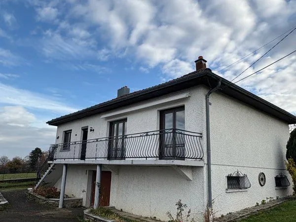 Maison avec vue panoramique sur le Pays de Montbéliard et les Vosges 