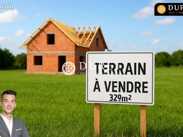 Terrain 329 m² 