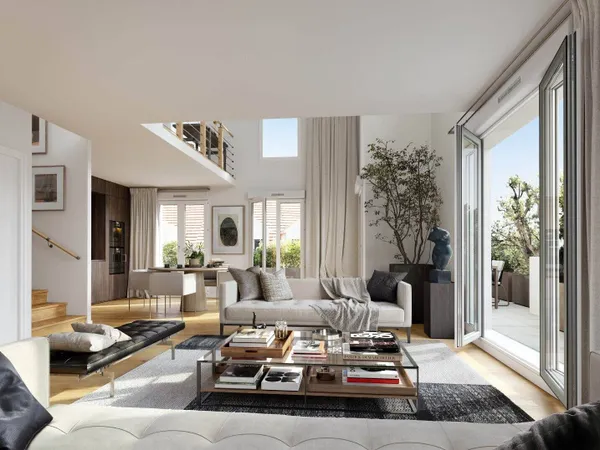 Duplex 4 pièces 83 m² 