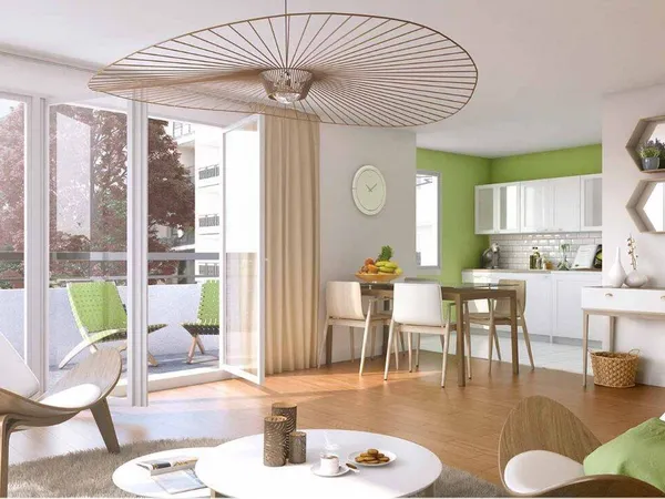Appartement 3 pièces 65 m² 