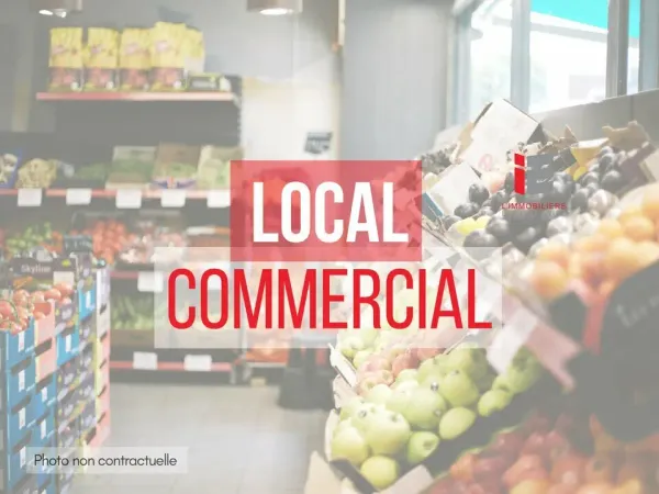 LOCAL COMMERCIAL A VENDRE 