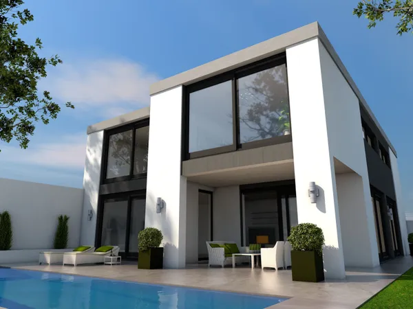 Villa neuve contemporaine à Perpignan Sud 