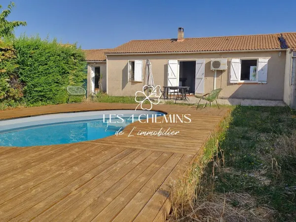Maison de plain-pied 5 pièces 107 m² 