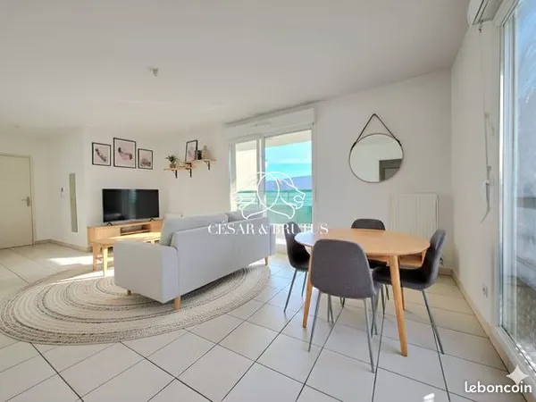 Appartement 3 pièces 58 m² 