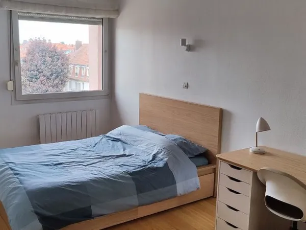 Belle chambre dans grand appartement refait récemment 