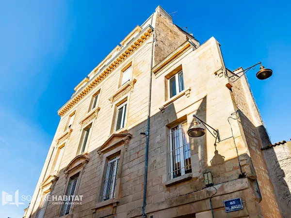 Exclusivité - Quartier Sainte Croix - Immeuble pierre rénové - T1 bis 30,55 m² 