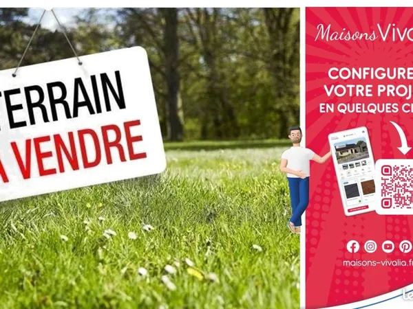 Terrain 513 m² Preaux 