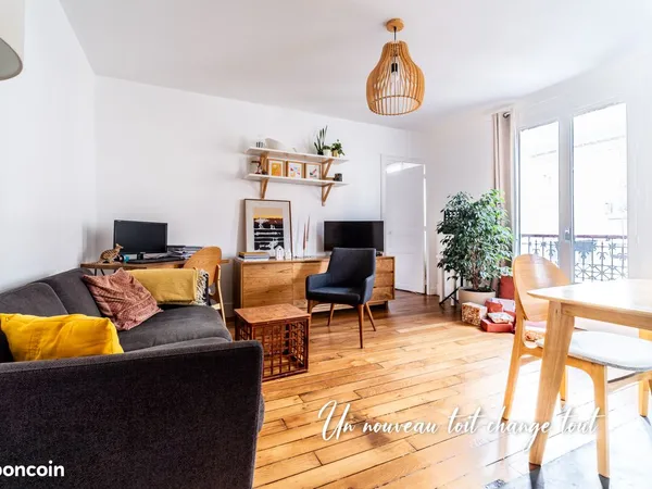 Appartement 2 pièces 38 m² 