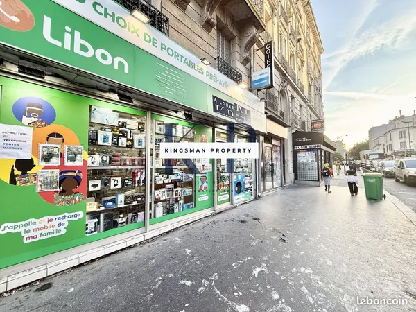 Local commercial 60 m² Paris 