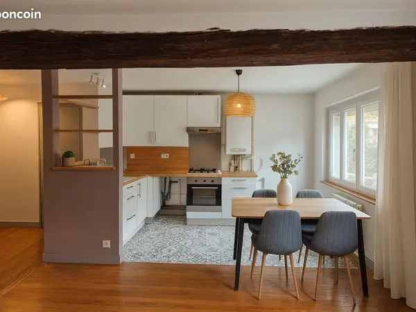 Beau F4 Meublé 95m² centre ville 