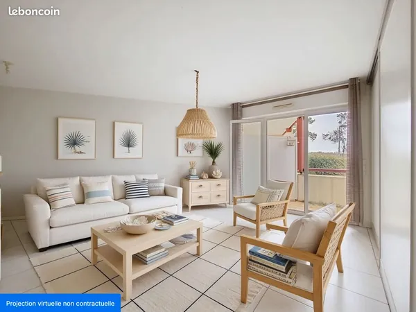 Appartement 2 pièces 41 m² 