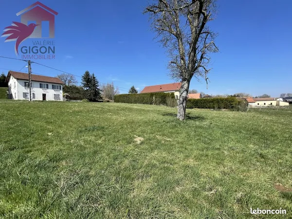 Terrain 1296 m² Angeot 