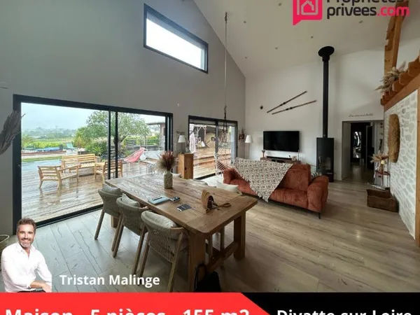 Maison Divatte Sur Loire 5 pièce(s) 150 m2 