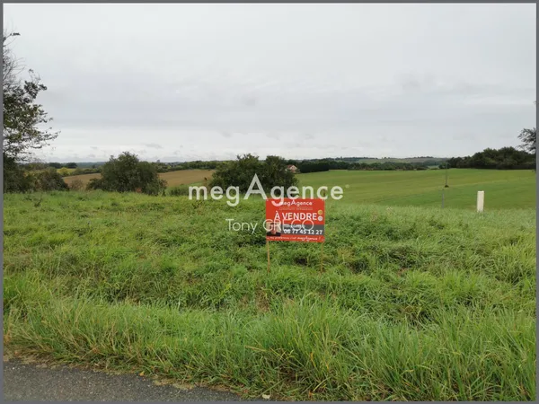 TERRAIN CONSTRUCTIBLE ET VIABILISE DE 1940 M² 