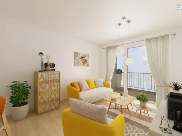 Appartement 2 pièces 42 m² 