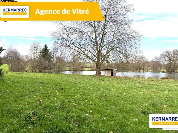 A Vendre Etang + Terrain à Champeaux 2 ha 63 - 91 000 Hai 