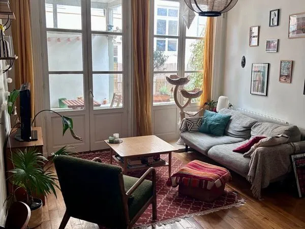 T2 non meublé Lyon 1 avec terrasse