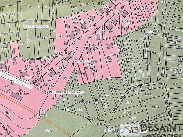 Terrain 458 m² Guerard 
