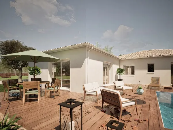 Cestas Gazinet et Rejouit Nouveauté ! Terrains à bâtir avec maison neuve ref Terrains Cestas 