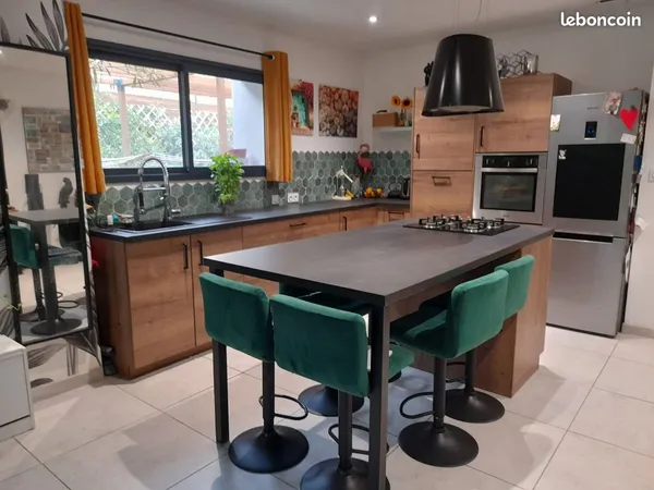 Maison T2 avec jardin 