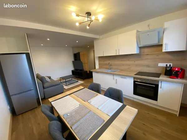 T3 neuf meublé - Dispo immédiate - Centre ville - Parking & cave 