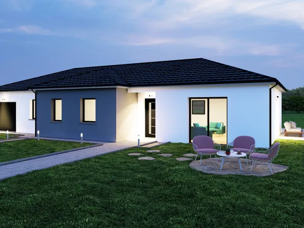 Terrain + maison 108 m² 